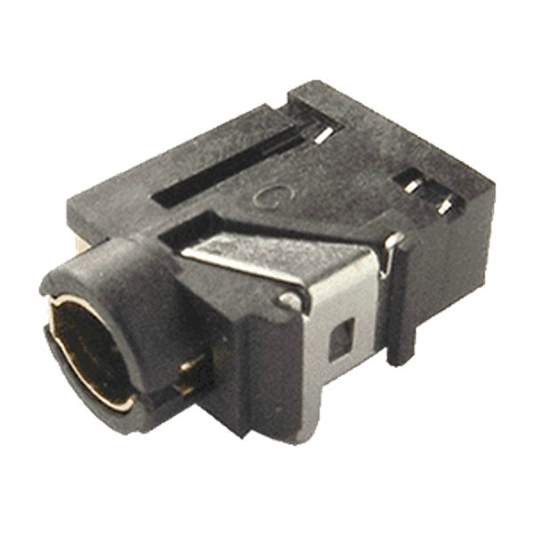 Same Sky Jack Connector 3.5 mm Through Hole Male Jack Connector, 0.3A