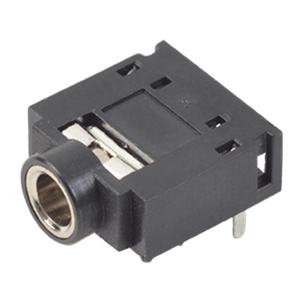 Same Sky Jack Connector 3.5 mm Through Hole Female Jack Connector, 1A