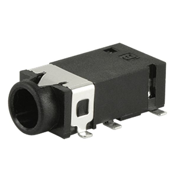 Same Sky Jack Connector 3.5 mm Surface Mount Female Jack Connector, 1A