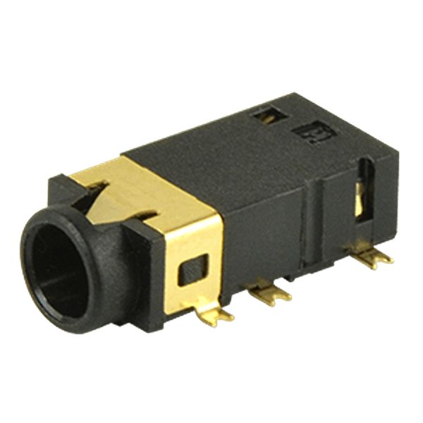 Same Sky Jack Connector 3.5 mm Surface Mount Female Jack Connector, 1A