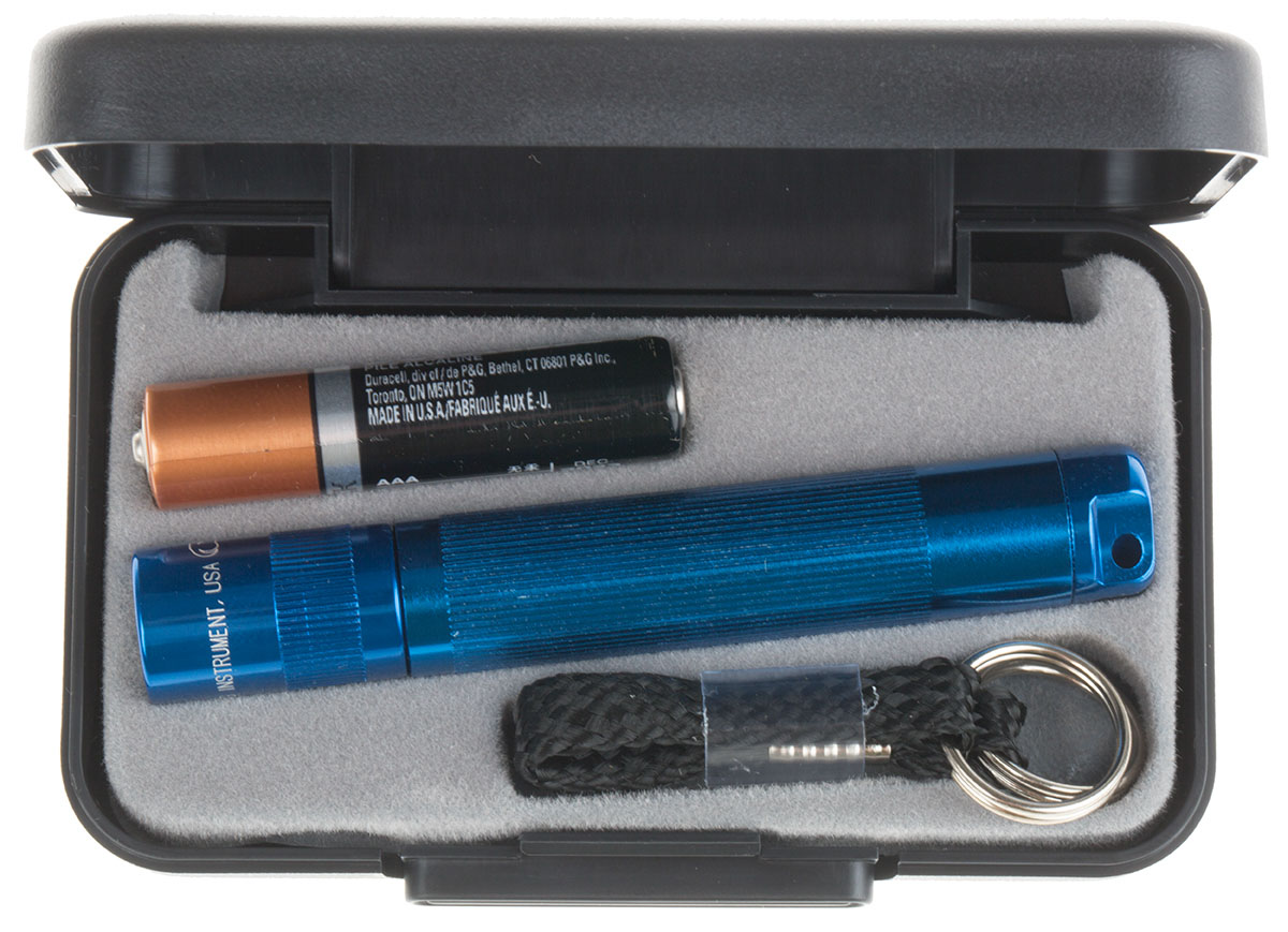 sj3a112 Maglite LED Keyring Torch Blue 37 lm, 81 mm
