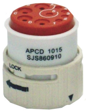 Amphenol PCD US Circular Connector, 3 Contacts, In-Line, 6.02 mm Connector, Plug, Male, Luminus QuickConnect Series