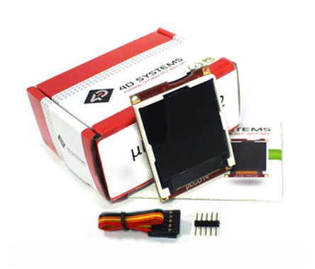 4D Systems SK-144G2 LCD Colour Display, 36.58 mm, 128 x 128 pixel