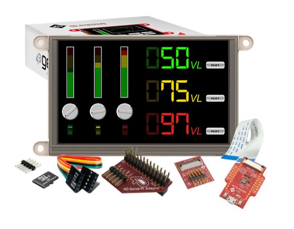 4D Systems SK-4Discovery-50W 5 in TFT for 4Discovery 5 in Display Module