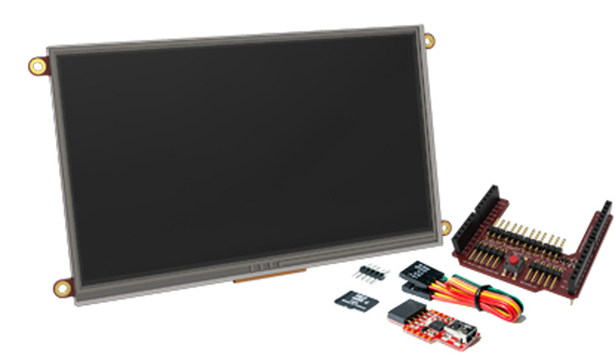 4D Systems gen4 7 in Arduino Compatible Display with Resistive Touch Screen