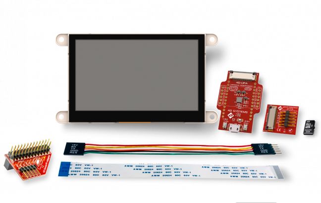 4D Systems SK-gen4-43DCT 4.3 in Capacitive Touch Screen