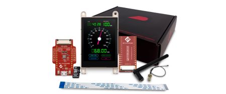 4D Systems SK-GEN4-ESP32-28CT GEN4-ESP32-28CT Starter Kit 2.8 in TFT Starter Kit With ESP32 SoC for Display Development