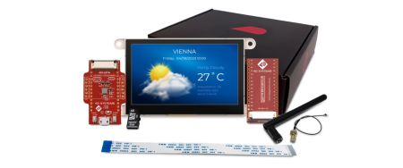 4D Systems SK-GEN4-ESP32-43CT GEN4-ESP32-43CT Starter Kit 4.3 in TFT Starter Kit With ESP32 SoC for Display Development