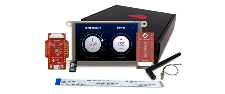 4D Systems SK-GEN4-ESP32-50 GEN4-ESP32-50 Starter Kit 4.3 in TFT Starter Kit With ESP32 SoC for Display Development