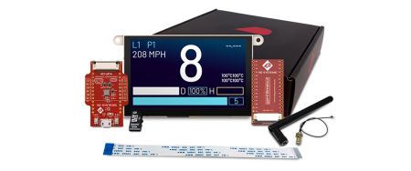 4D Systems SK-GEN4-ESP32-50CT GEN4-ESP32-50CT Starter Kit 5 in TFT Starter Kit With ESP32 SoC for Display Development