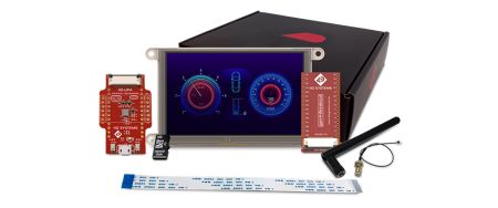 4D Systems SK-GEN4-ESP32-50T GEN4-ESP32-50T Starter Kit 5 in TFT Starter Kit With ESP32 SoC for Display Development