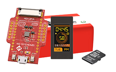 4D Systems SK-IoD-09TH LCD Colour Display Starter Kit, 22.86 mm, 80 x 160 pixel
