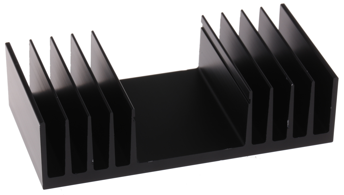Fischer Elektronik Heatsink, PCB, 2.4°C/W 25 mm 50 mm 97mm