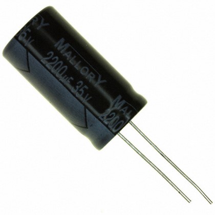 Cornell-Dubilier 3300 μF Aluminium Electrolytic Capacitor 25V dc, Radial - SK332M025ST Radial Leaded