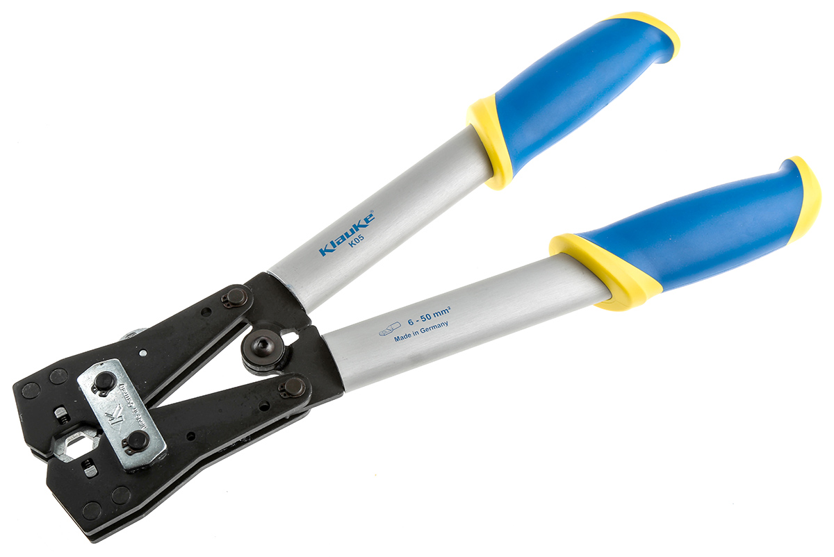 sk65b Klauke Tubular Ring Terminal Assorted Box with Tubular Lugs and Crimping Tool Crimp Terminal Kit