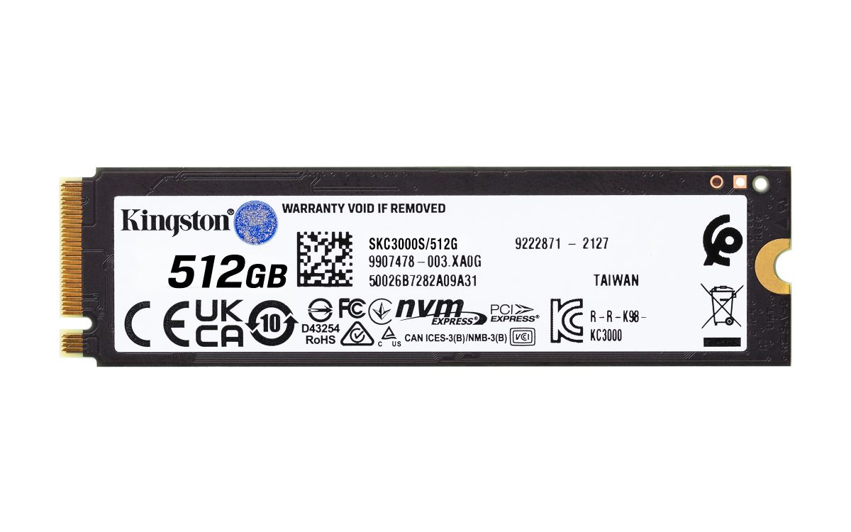 Kingston KC3000 M.2 (2280) 512 GB Internal SSD