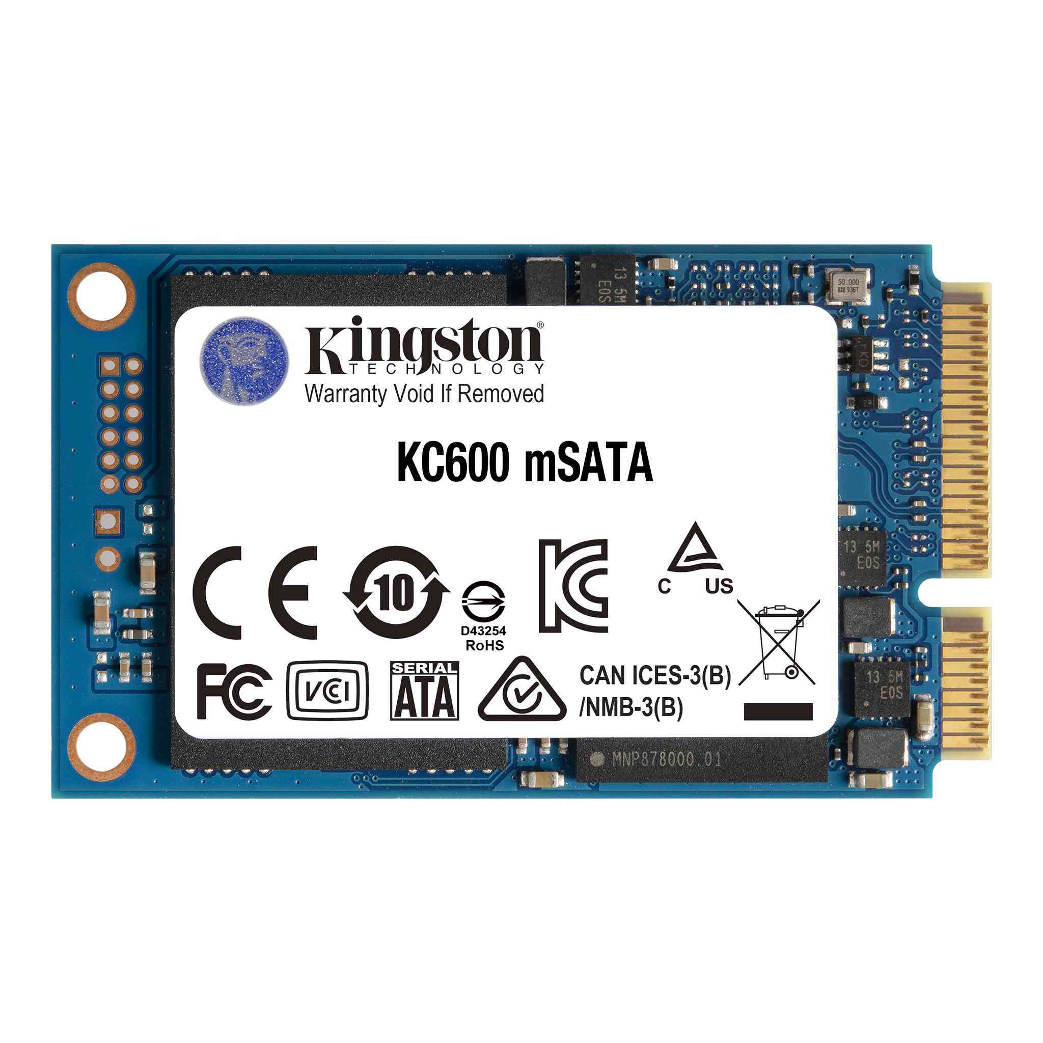 Kingston KC600 mSATA Internal SSD