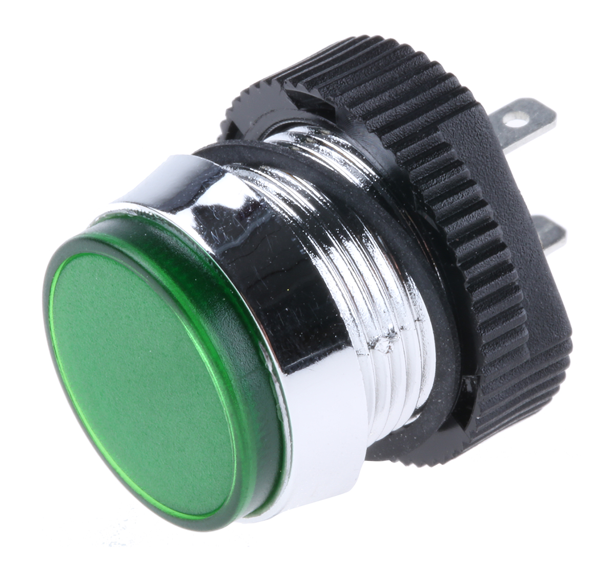 Signal Construct Green Panel Mount Indicator, 24V, 28 V, IP67
