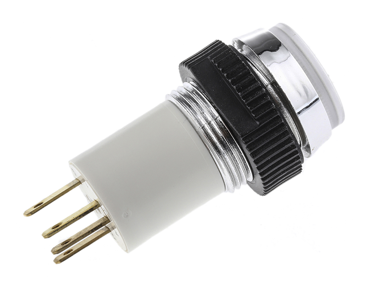 skce-16214 Signal Construct Red Panel Mount Indicator, 24V, 28 V, IP67