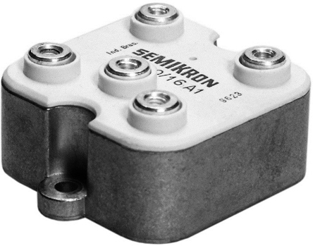 Semikron Danfoss Bridge Rectifier Module, 1600 V 1.5 kA, 5-Pin Single