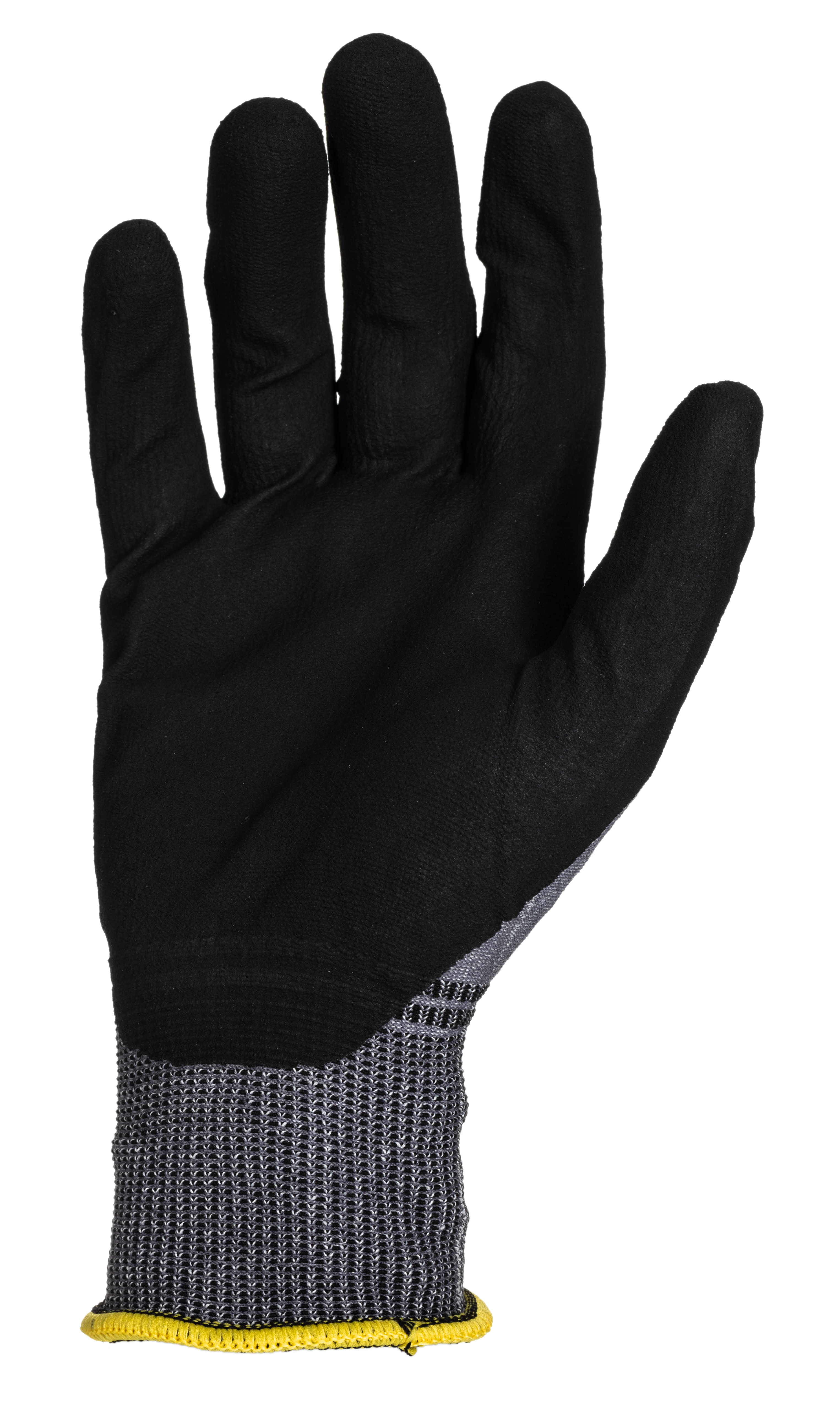 skg00022f Skytec ARIA 360 Black, Grey Foam Nitrile, Nylon Work Gloves, Size 10, Nitrile Coating