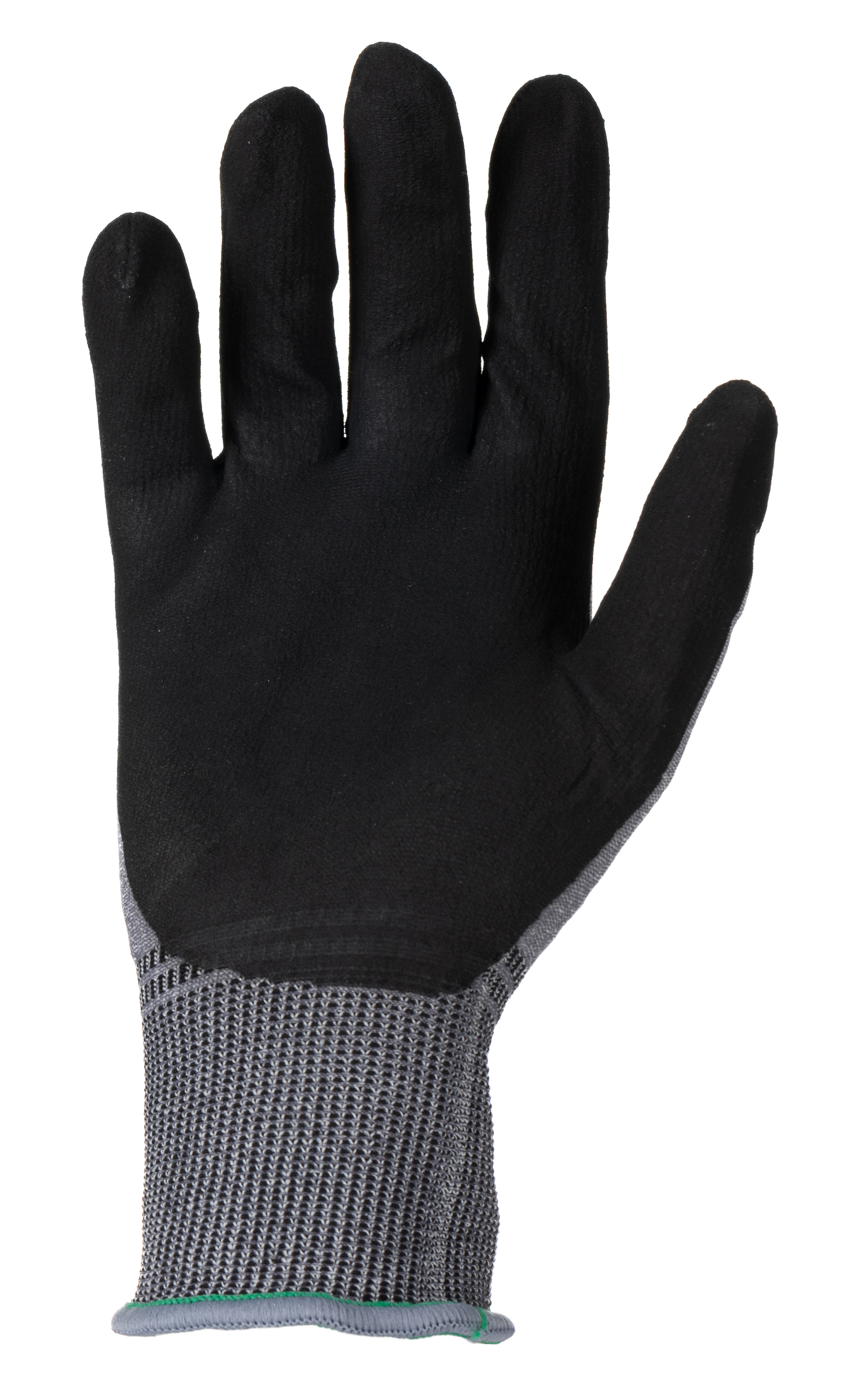 skg00022f Skytec ARIA 360 Black, Grey Foam Nitrile, Nylon Work Gloves, Nitrile Coating