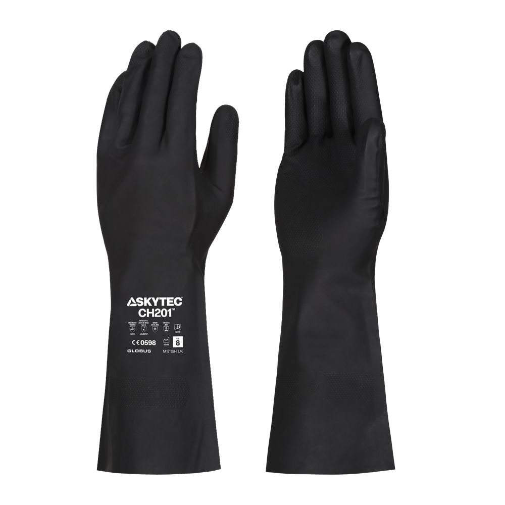 Skytec Nitrile Glove, Size 8, M