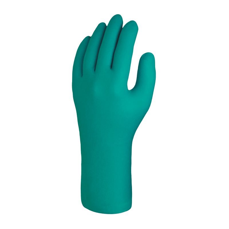 Skytec TX530 Green Nitrile Disposable Gloves, 100 per Pack
