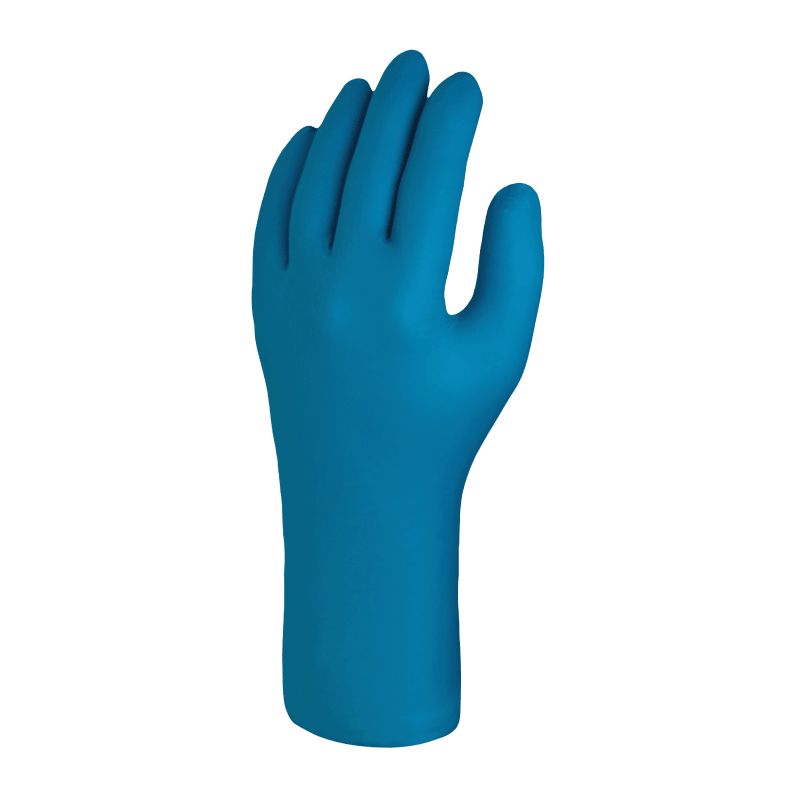 Skytec TX830 Blue Nitrile Disposable Gloves, Size 2XL, 50 per Pack