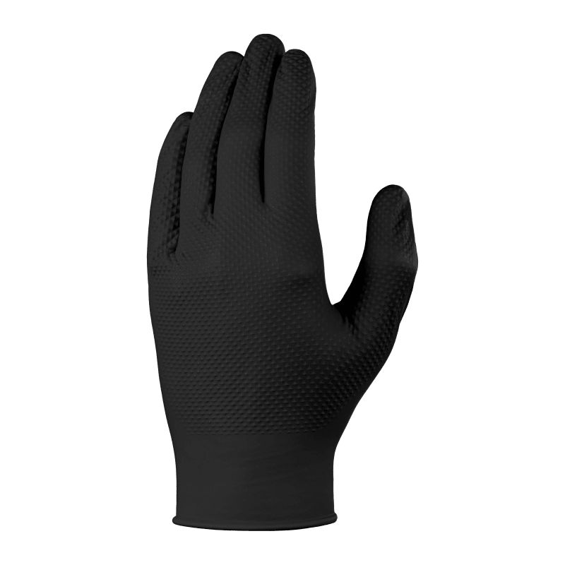Skytec TX924 Black Nitrile Disposable Gloves, Size 2XL, 90 per Pack