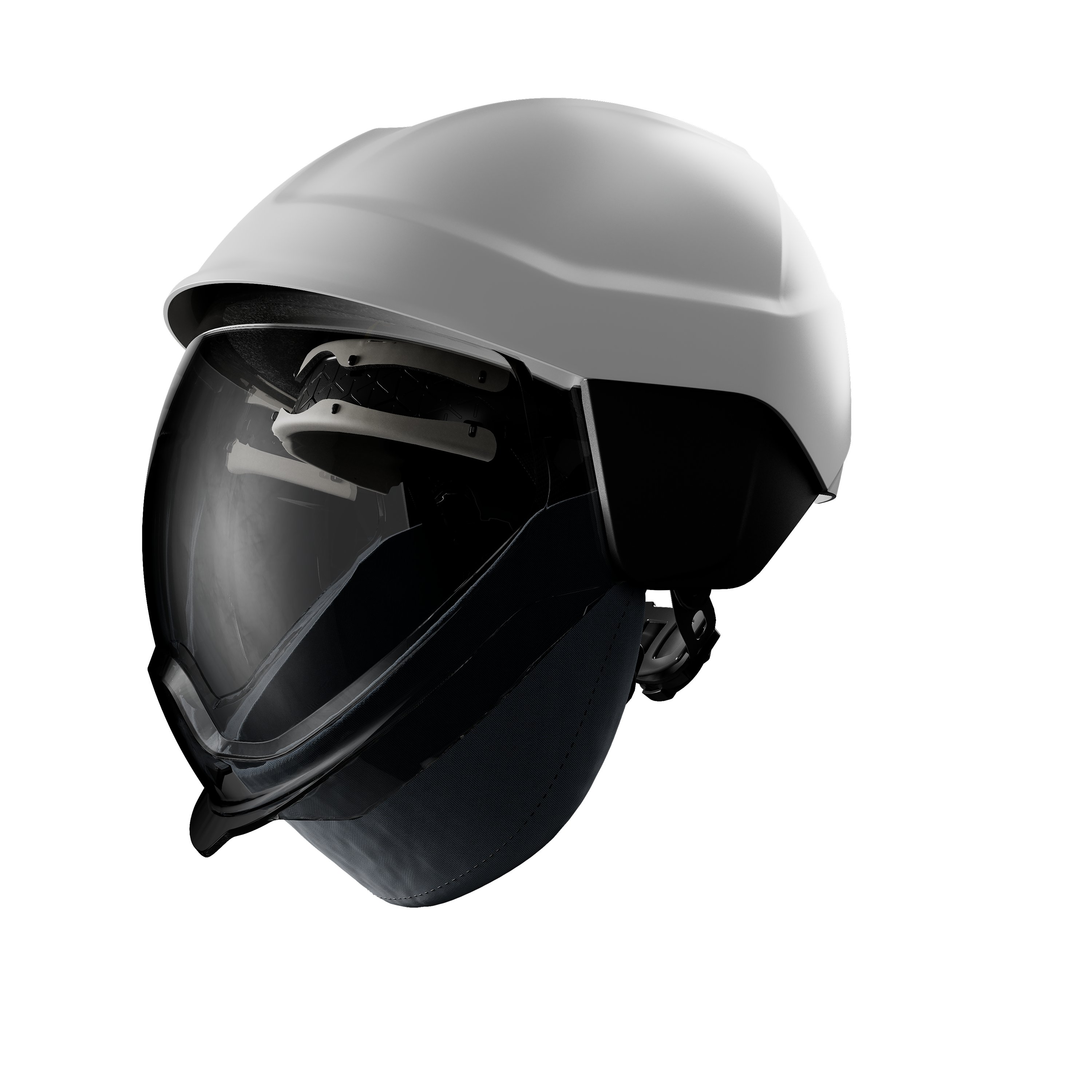 Skytec E Pro White, Black Arc Flash Helmet Chin Strap Included Adjustable