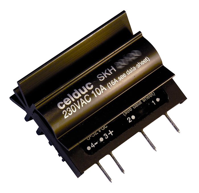 Celduc SK Series Solid State Relay, 10 A Load, 280 Vrms Load, 14V dc Control