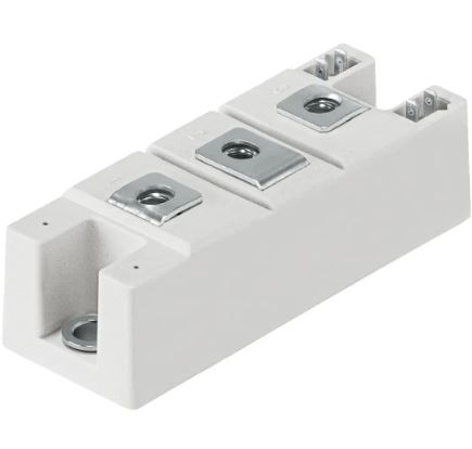Semikron Danfoss 1800 V 255 A Diode Module Standard Recovery 3-Pin Module SKKD 250/18