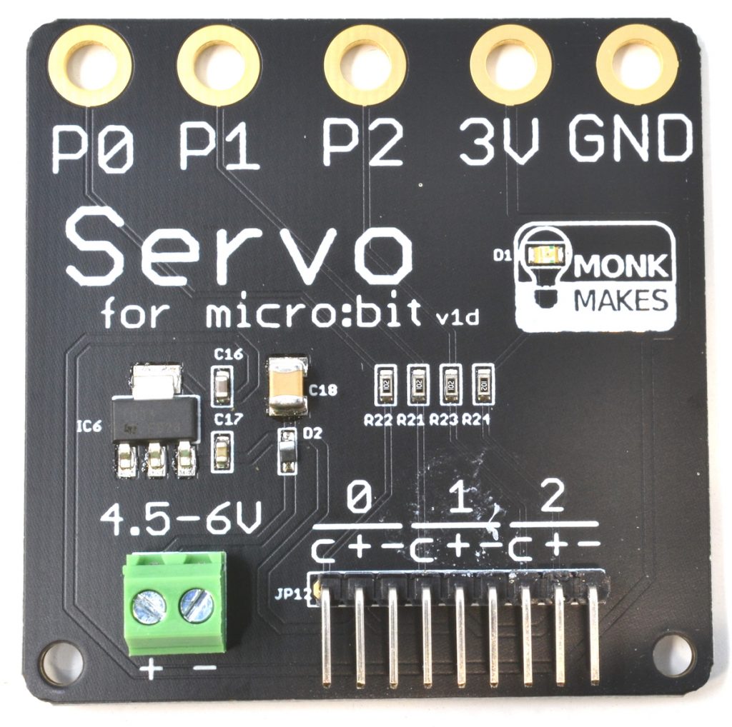 Monk Makes SKU00073 Servo Control Servo Control Board