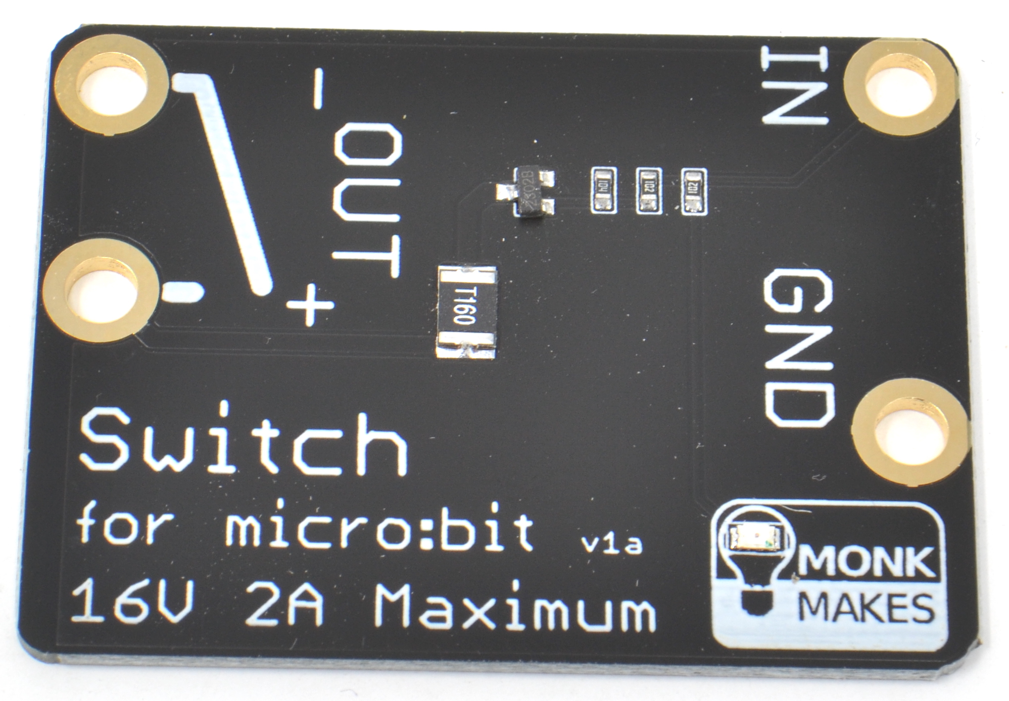 Monk Makes SKU00095 Switch 1 Channel 3V Relay Module for BBC Micro bit