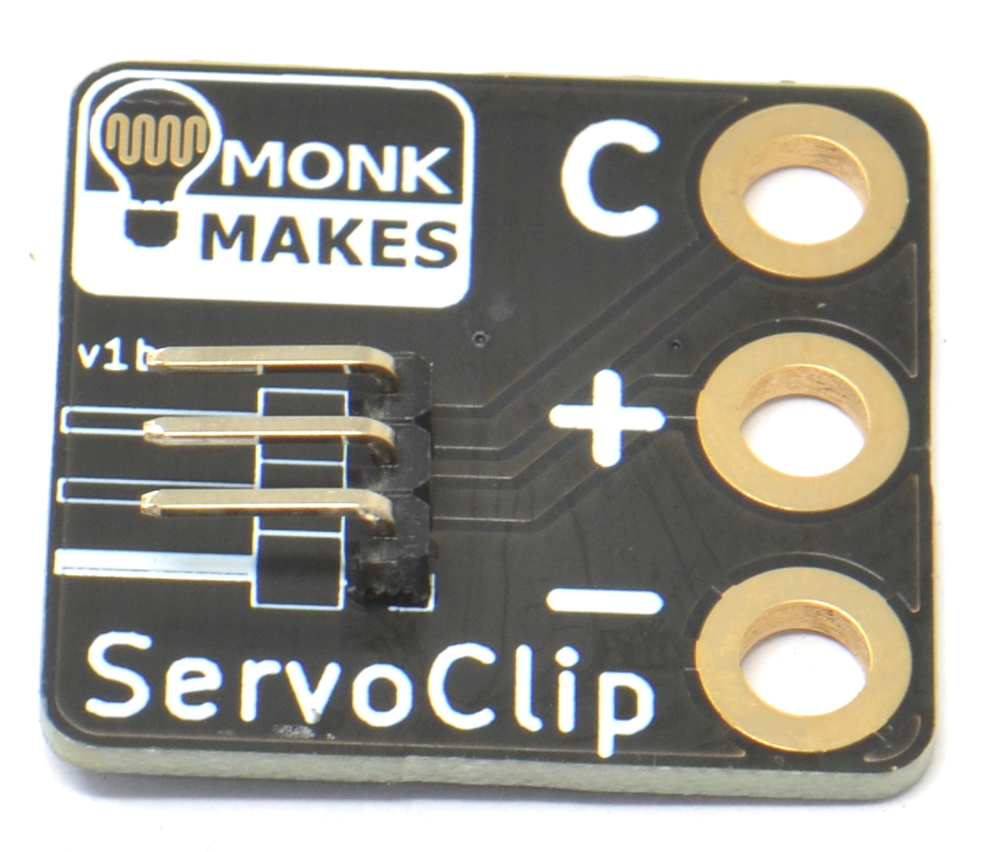 Monk Makes SKU00100 Clip Servo Kit for Micro bit