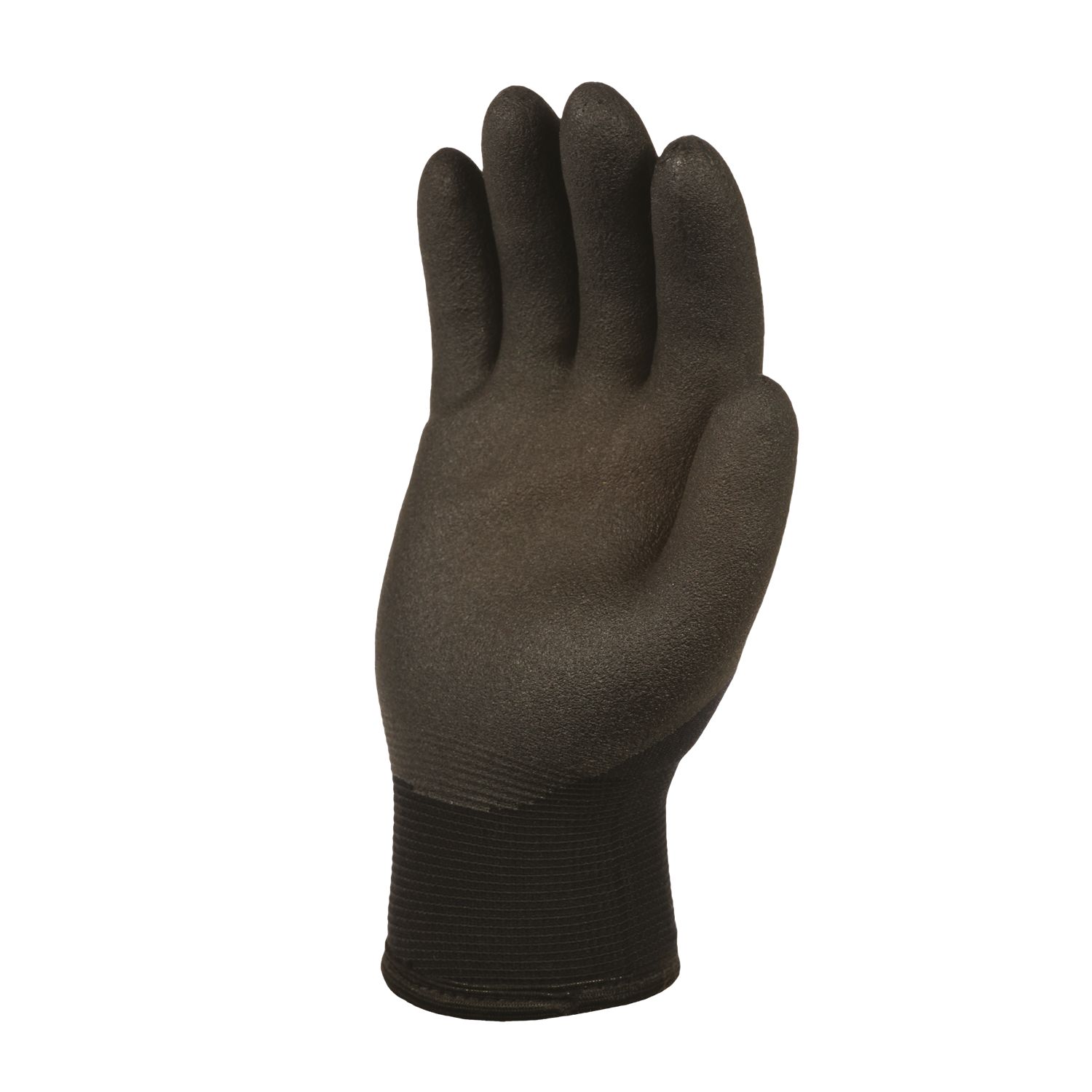 sky081 Skytec SKY Black Nylon Work Gloves, Size 7/S, Polyvinyl Chloride Coating