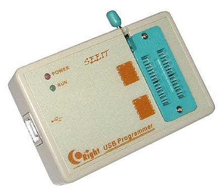 Seeit SKYPRO EPROM Programmer for i2C EEPROM 24 /25 / 93xx, MCU Atmel, SPI FLASH 25 / 26xx, ZIF16 Socket, HCS Microchip,
