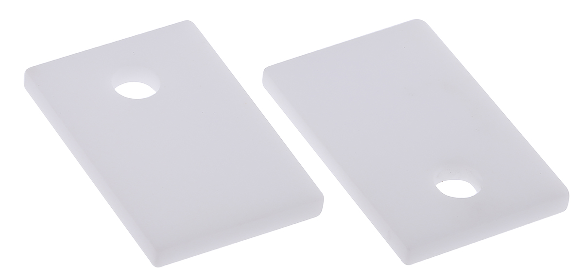 Silfox SL Series Self-Adhesive Thermal Interface Pad, 1.5 mm Thick, 20 W/mK, 18 mm, 12mm, Aluminium Oxide (>99.8%)