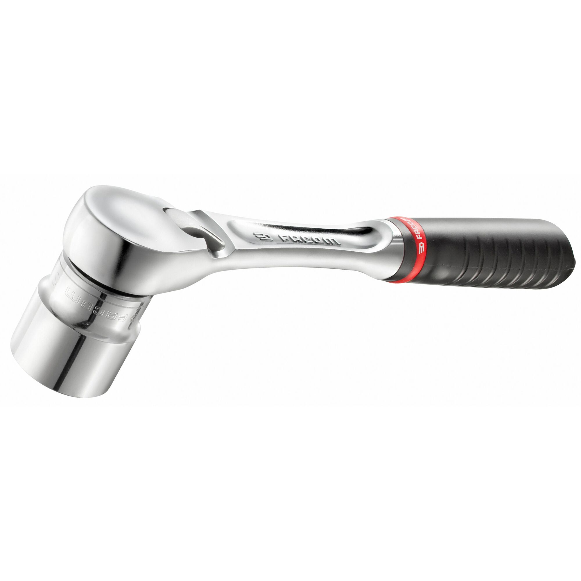 sl161 Facom SL.161 1/2 in Ratchet with Ergonomic, Comfort Grip Handle, 262mm Overall