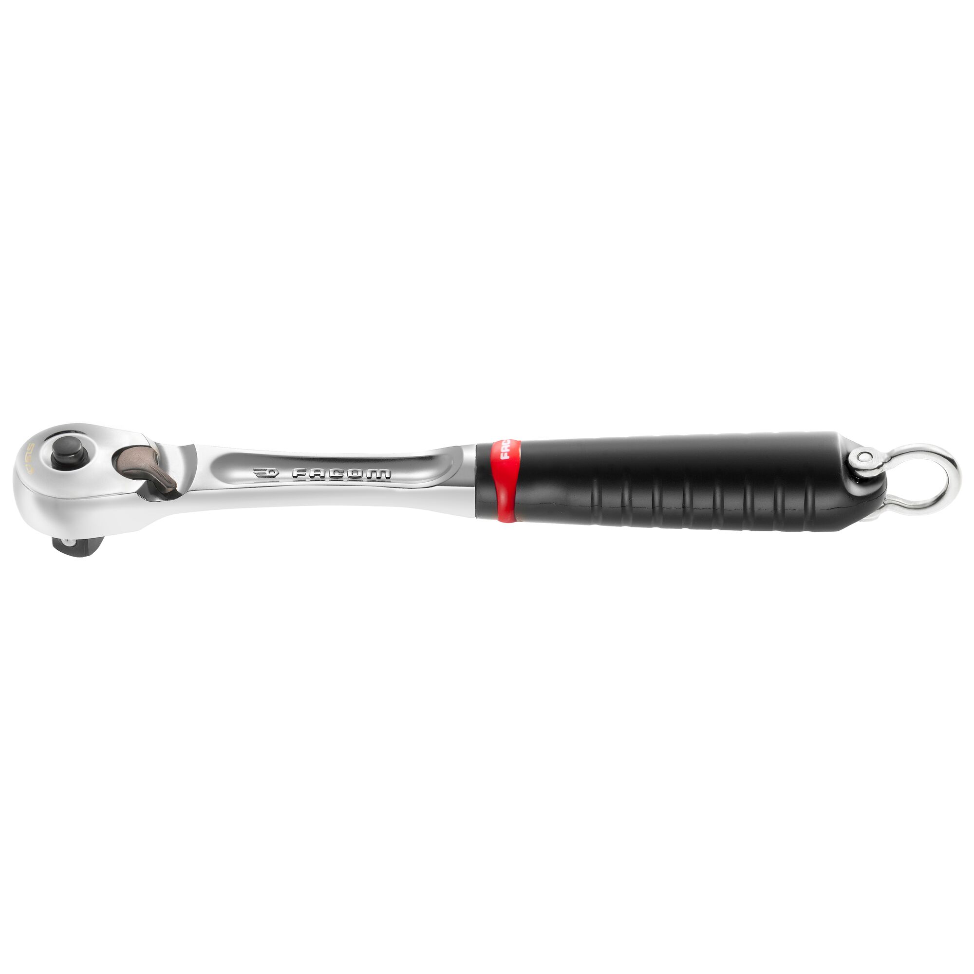 Facom SL.171SLS 1/2 in Ratchet with Bi-Material Elastomer Handle, 262mm Overall