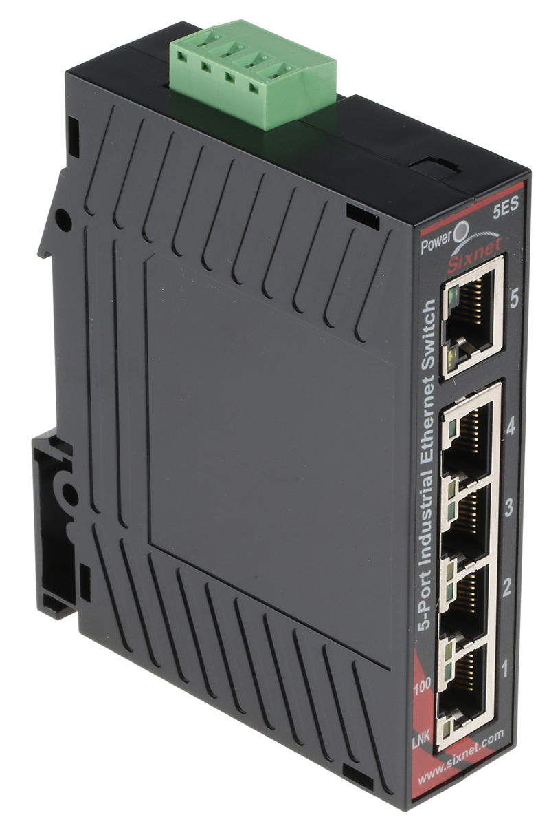 N-Tron Unmanaged 5 Port Ethernet Switch Power Over Ethernet