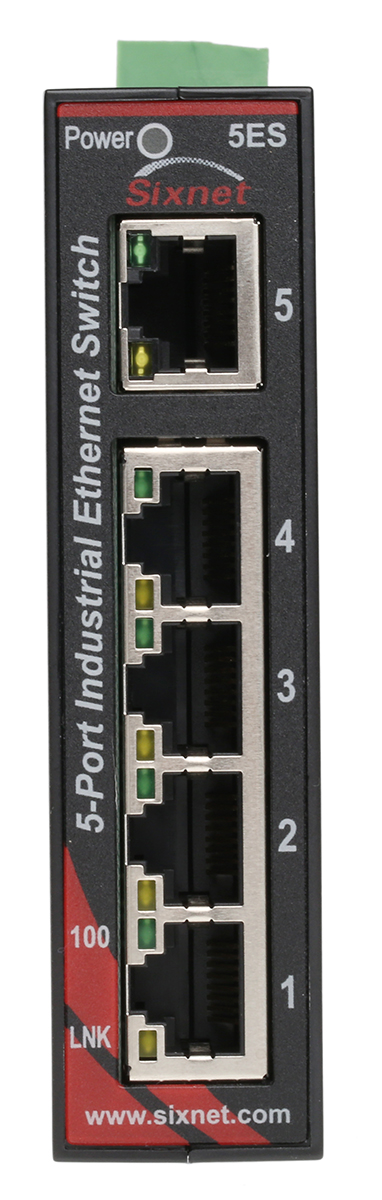 sl-5es-1 N-Tron Unmanaged 5 Port Ethernet Switch Power Over Ethernet