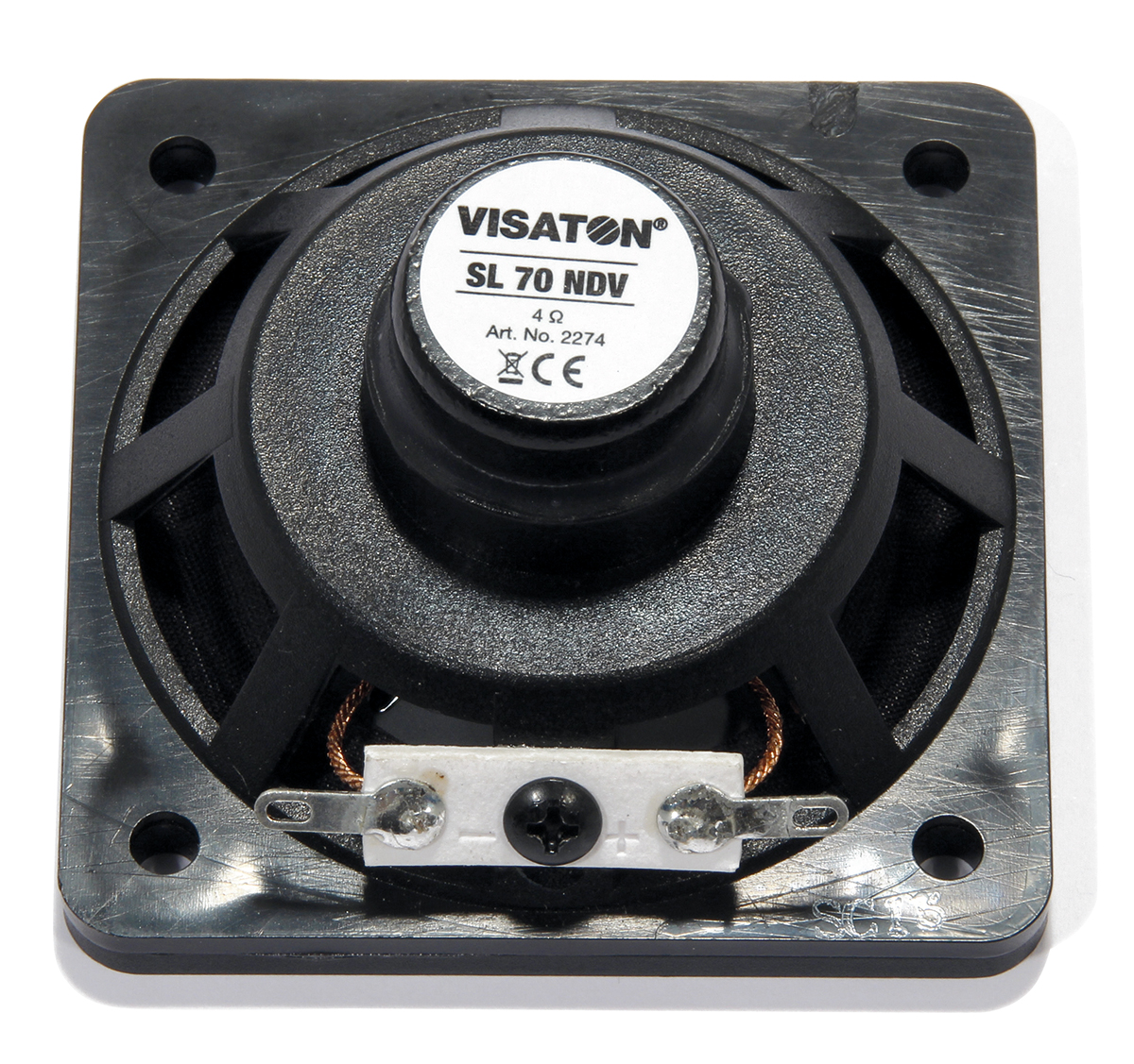 sl-70-ndv-4-ohm Visaton 66 mm dia, 8W Full Range, 4 Ω, 150 Hz 20 kHz