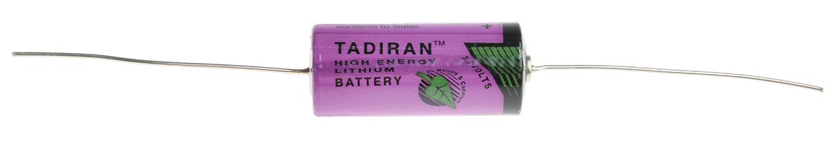 Tadiran Lithium Thionyl Chloride 3.6 V Battery, 1.5 Ah