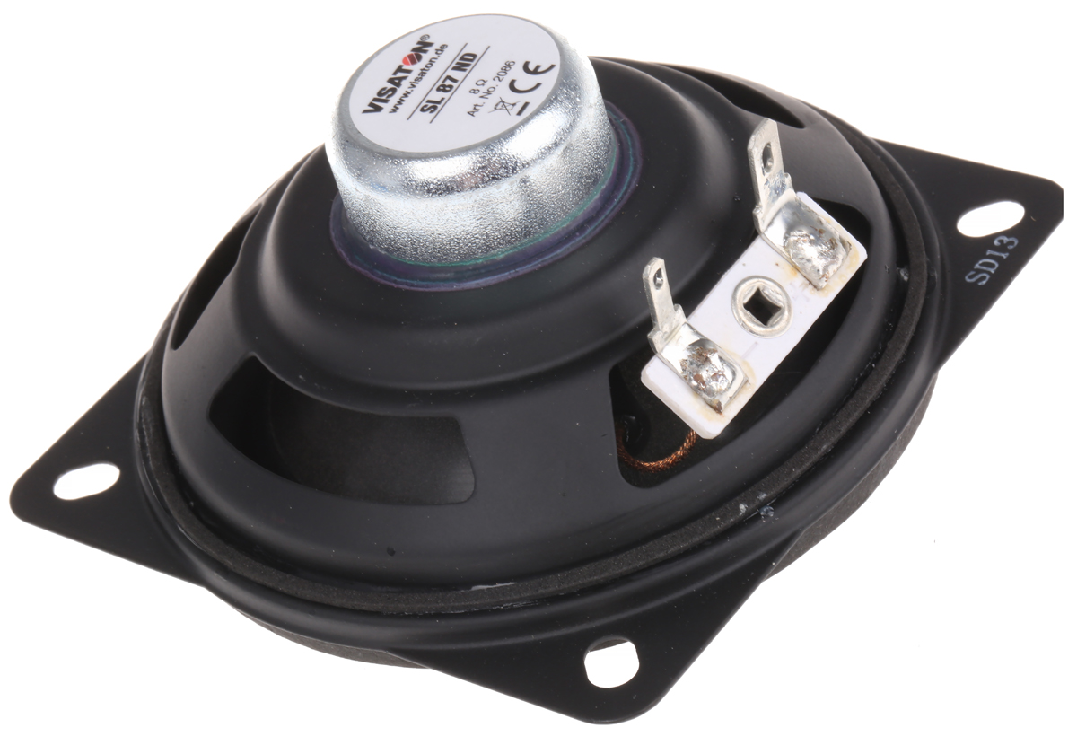 sl-87-nd-8-ohm Visaton 86.2 mm dia, 15W Full Range, 8 Ω, 88 Hz 20 kHz