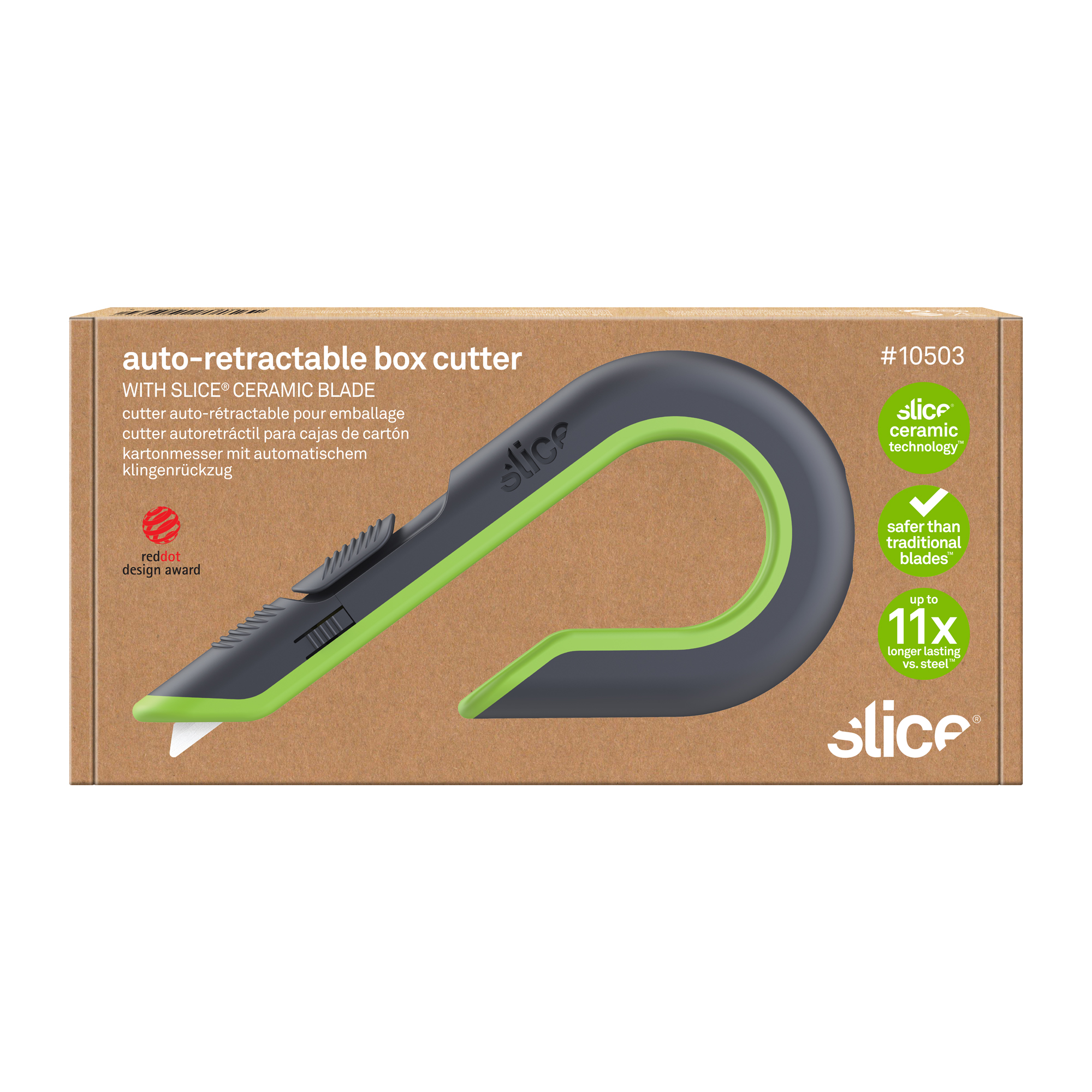 sl010503 Slice Knives with Heavy Duty Deburring Blade Blade Retractable 33 mm