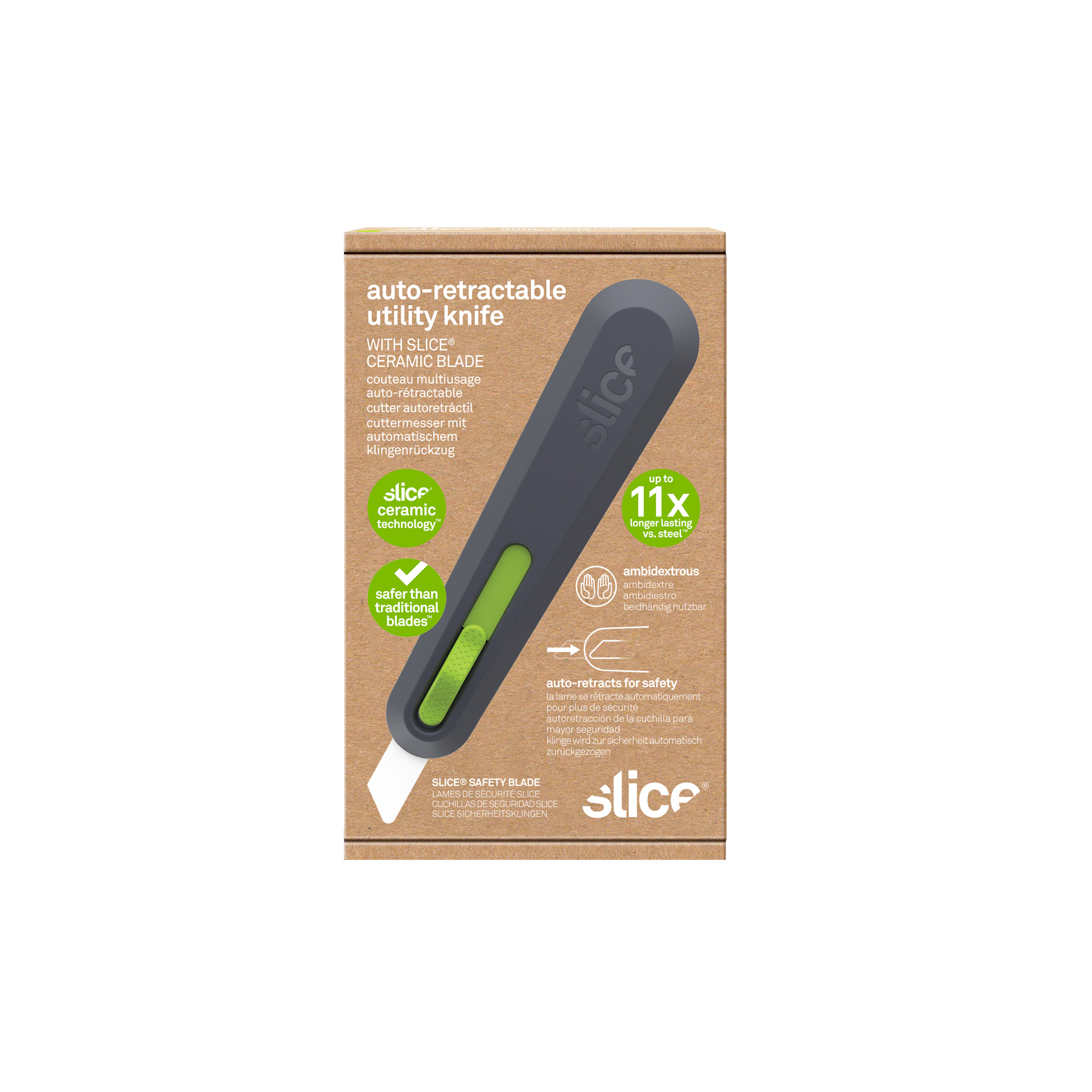 sl010554 Slice Knives with High Speed Cutter Blade Retractable 20 mm