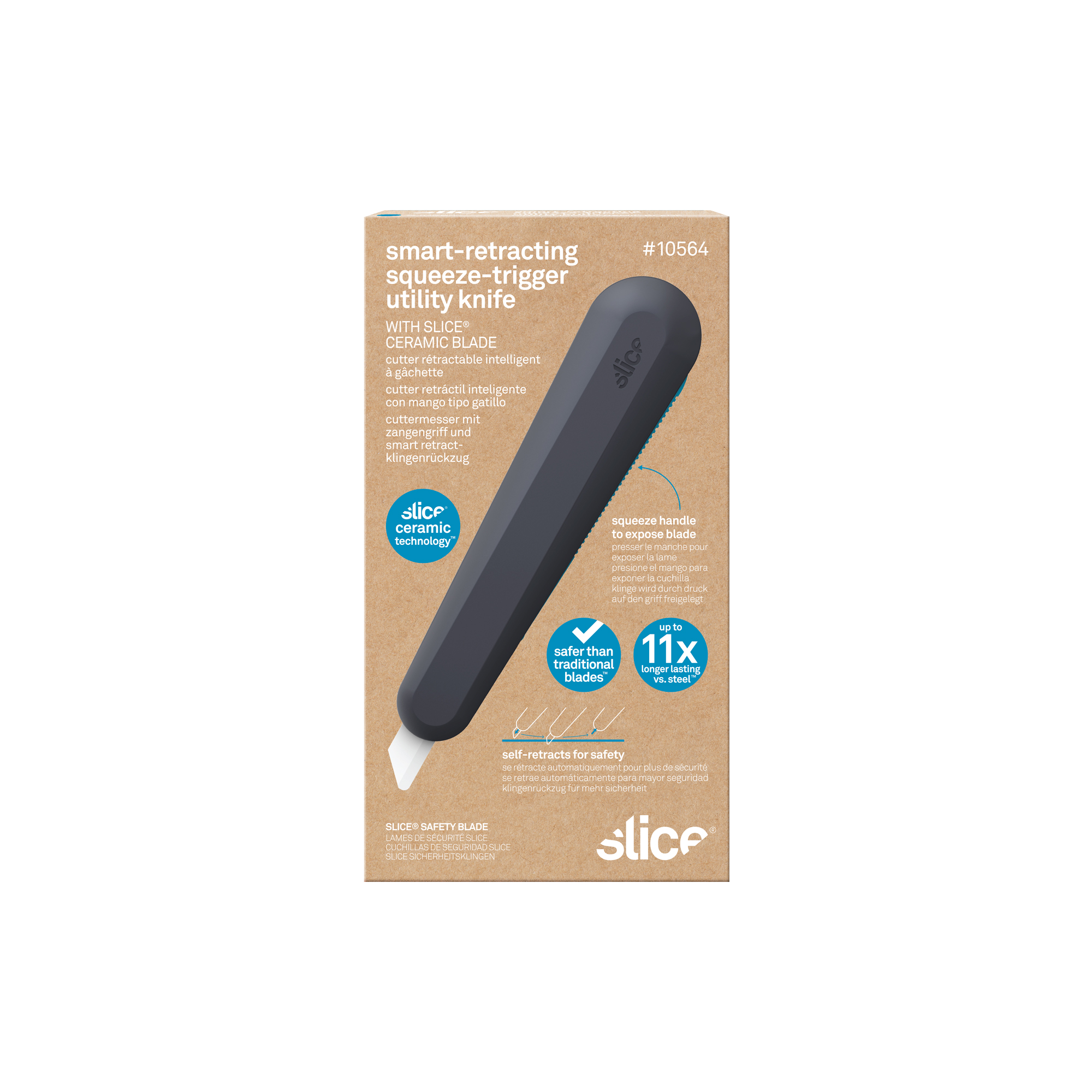 sl010564 Slice Knives with Cutter Blade Blade Retractable