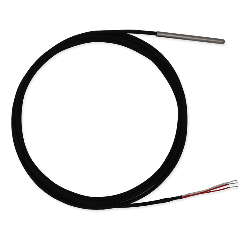 Prosensor PT100 Temperature Sensor 4 mm Dia, 100 mm Long, 3 Wire, Class A 105 °C Max